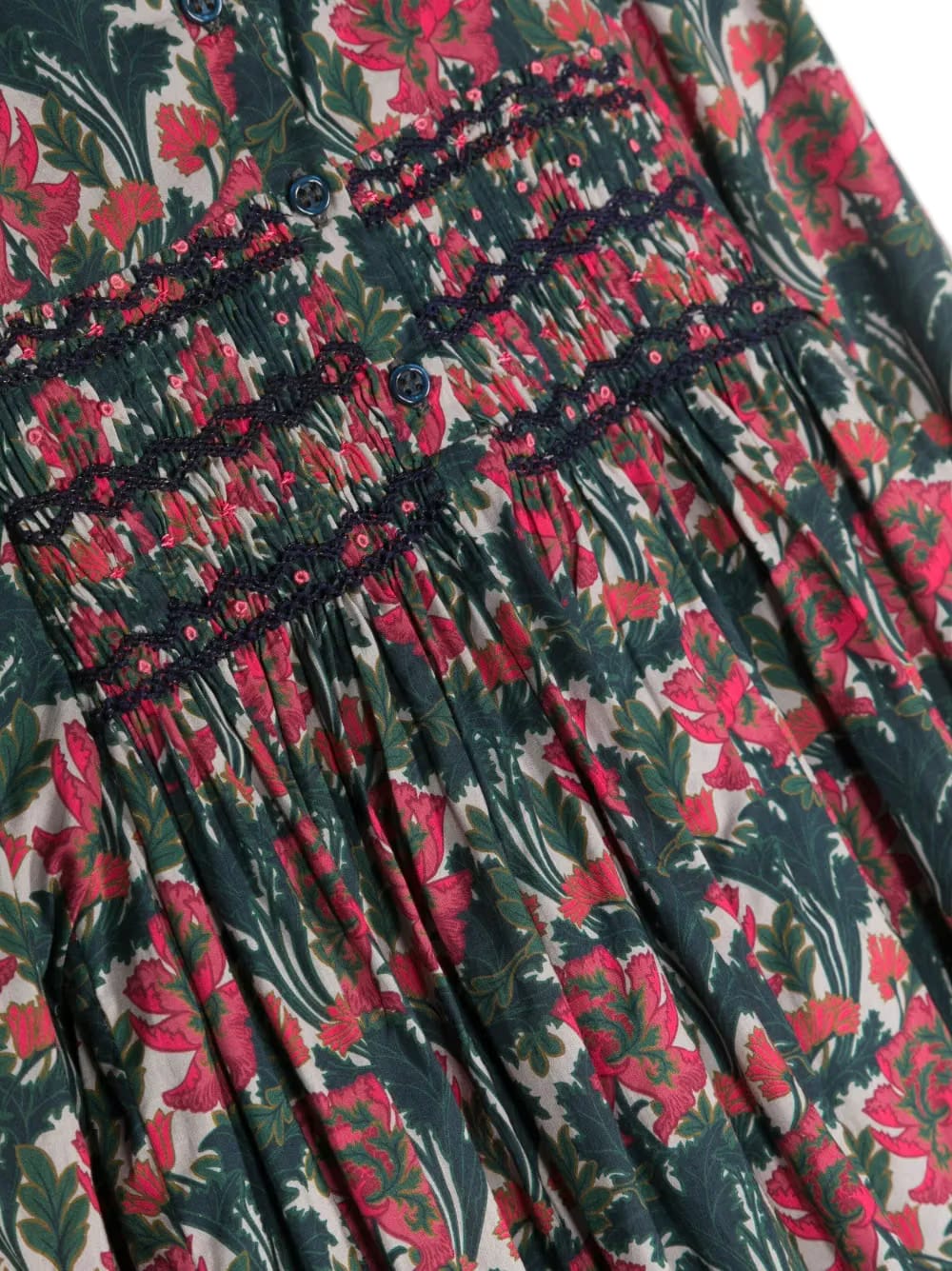 Tamsin smocked dress