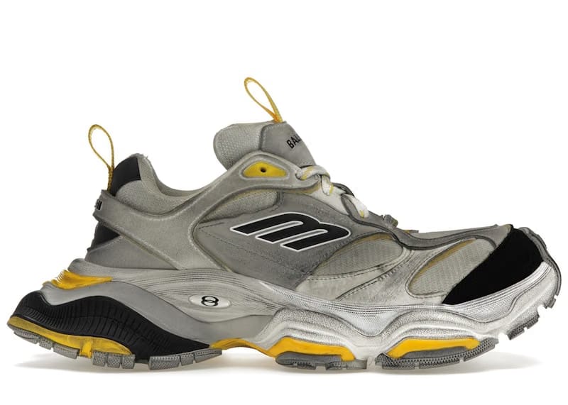 Balenciaga Cargo Sneaker Grey Black Yellow