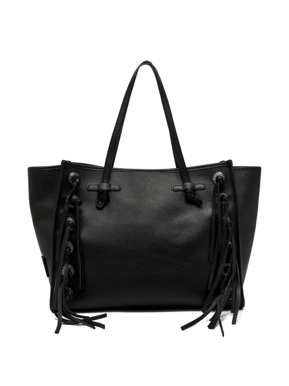 Marcella fringe-detail leather tote bag