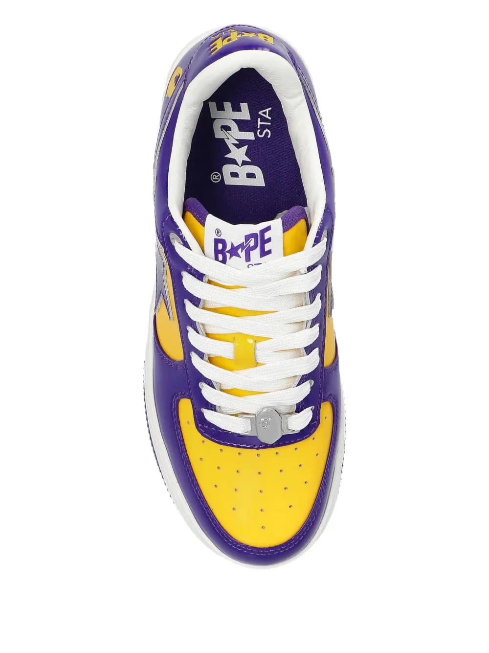 Bape Sta panelled sneakers