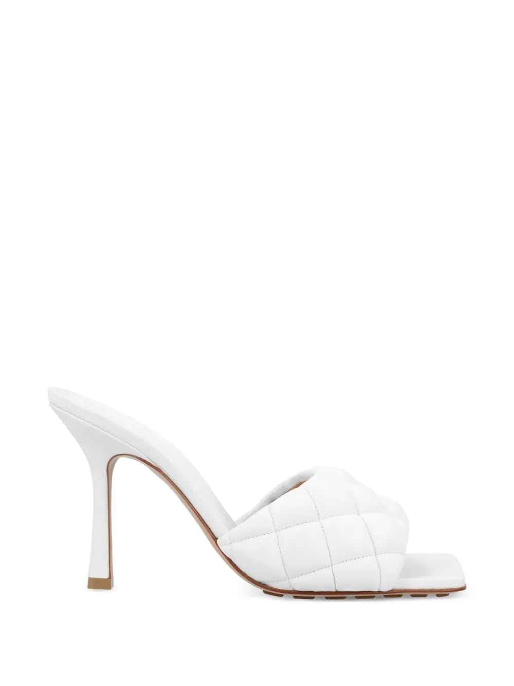quilted leather sandals