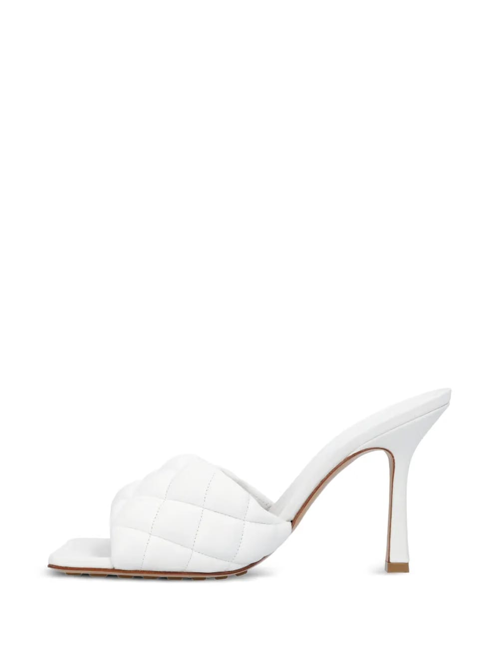 quilted leather sandals
