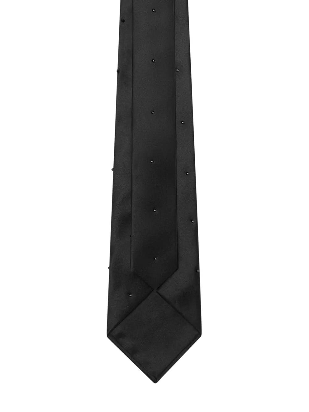 Medusa crystal-embellished tie