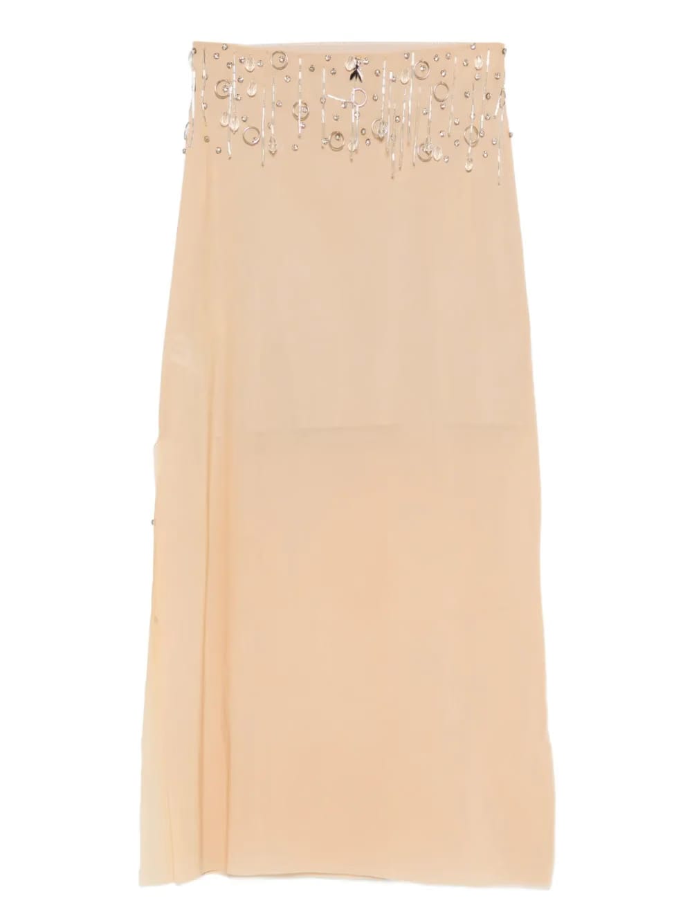 jeweled midi skirt