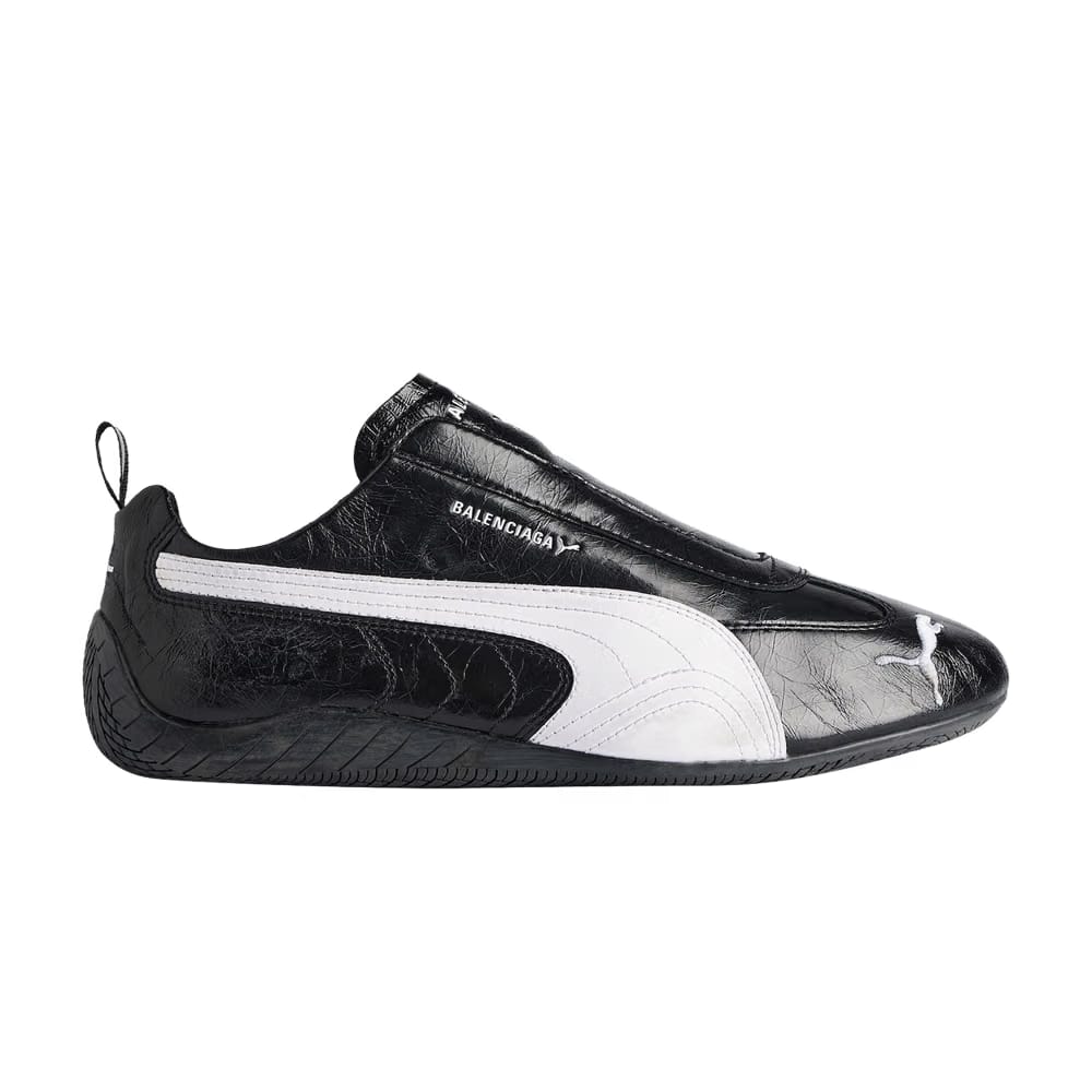 Balenciaga x Puma Speedcat Leather Black White