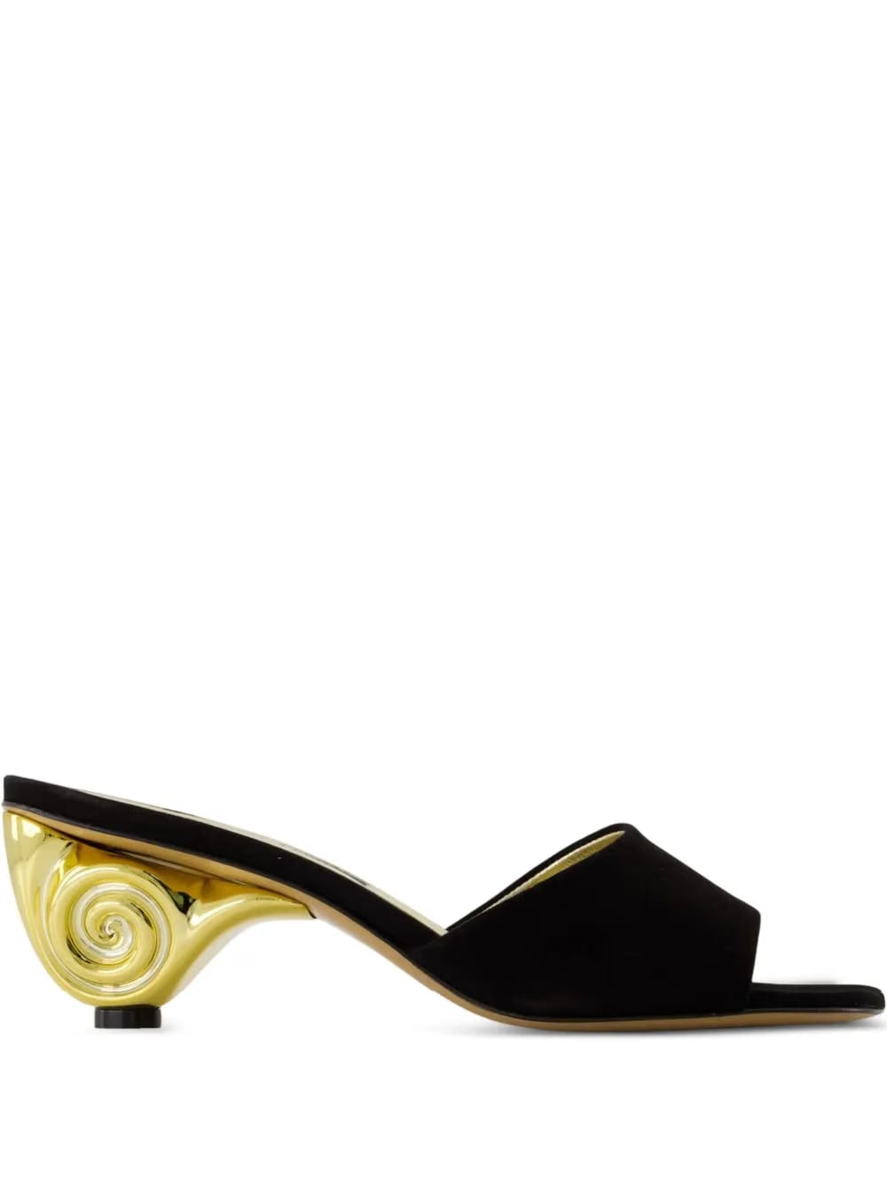 50mm Naiade spiral-heel sandals