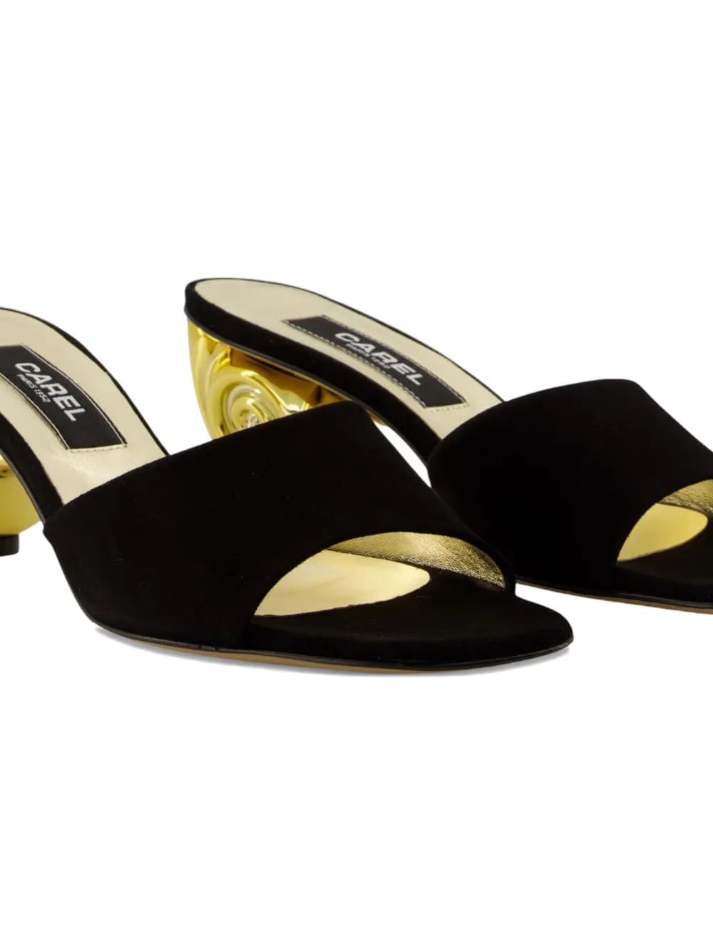 50mm Naiade spiral-heel sandals