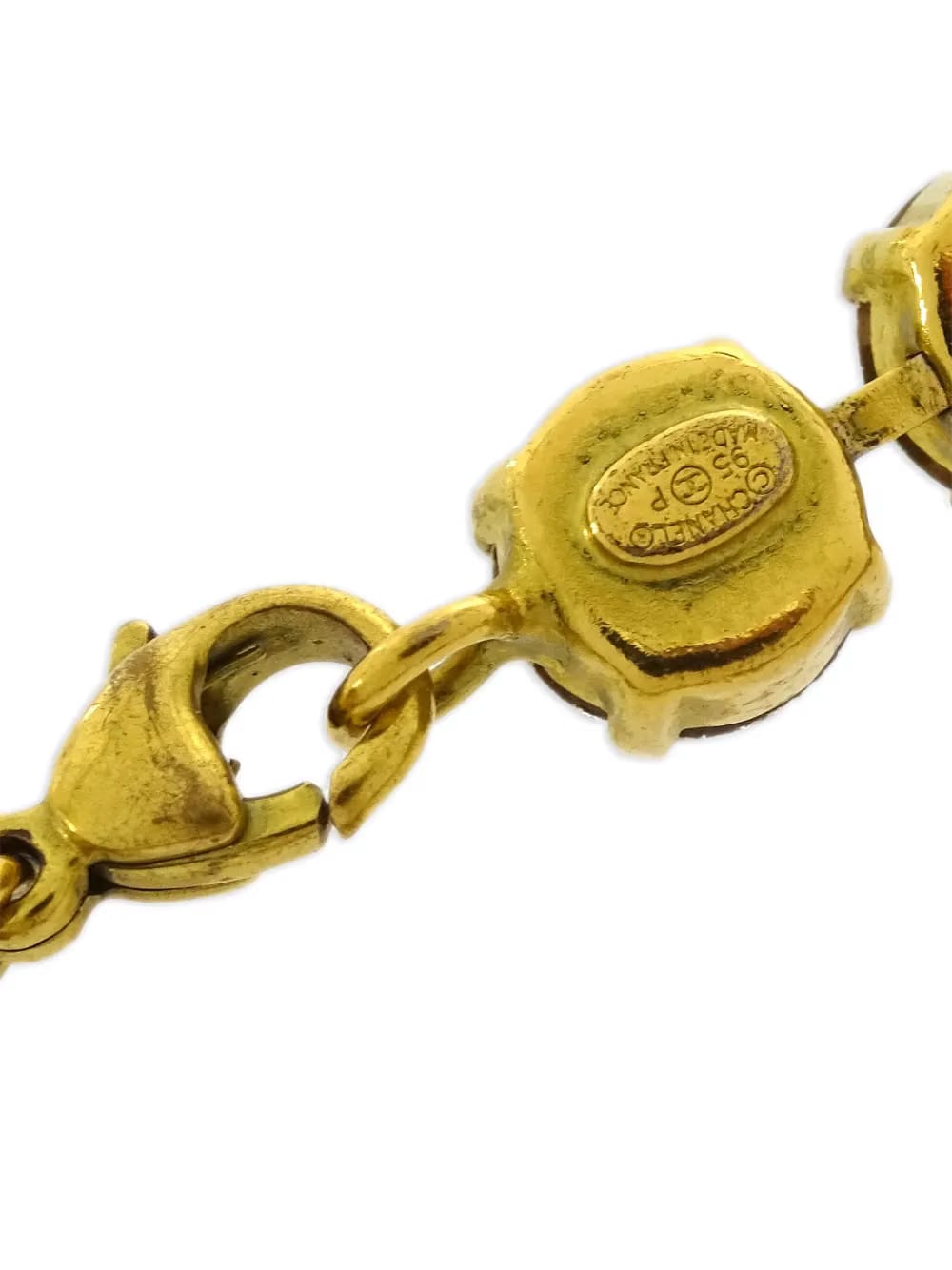 1995 CC rhinestone-embellished bracelet