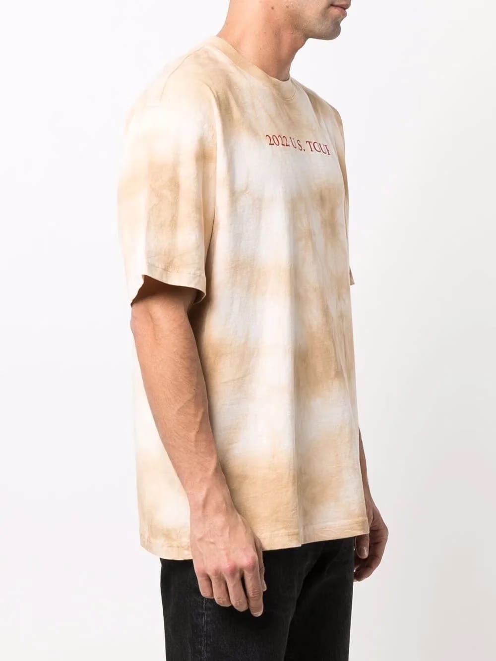 tour-print tie dye T-Shirt