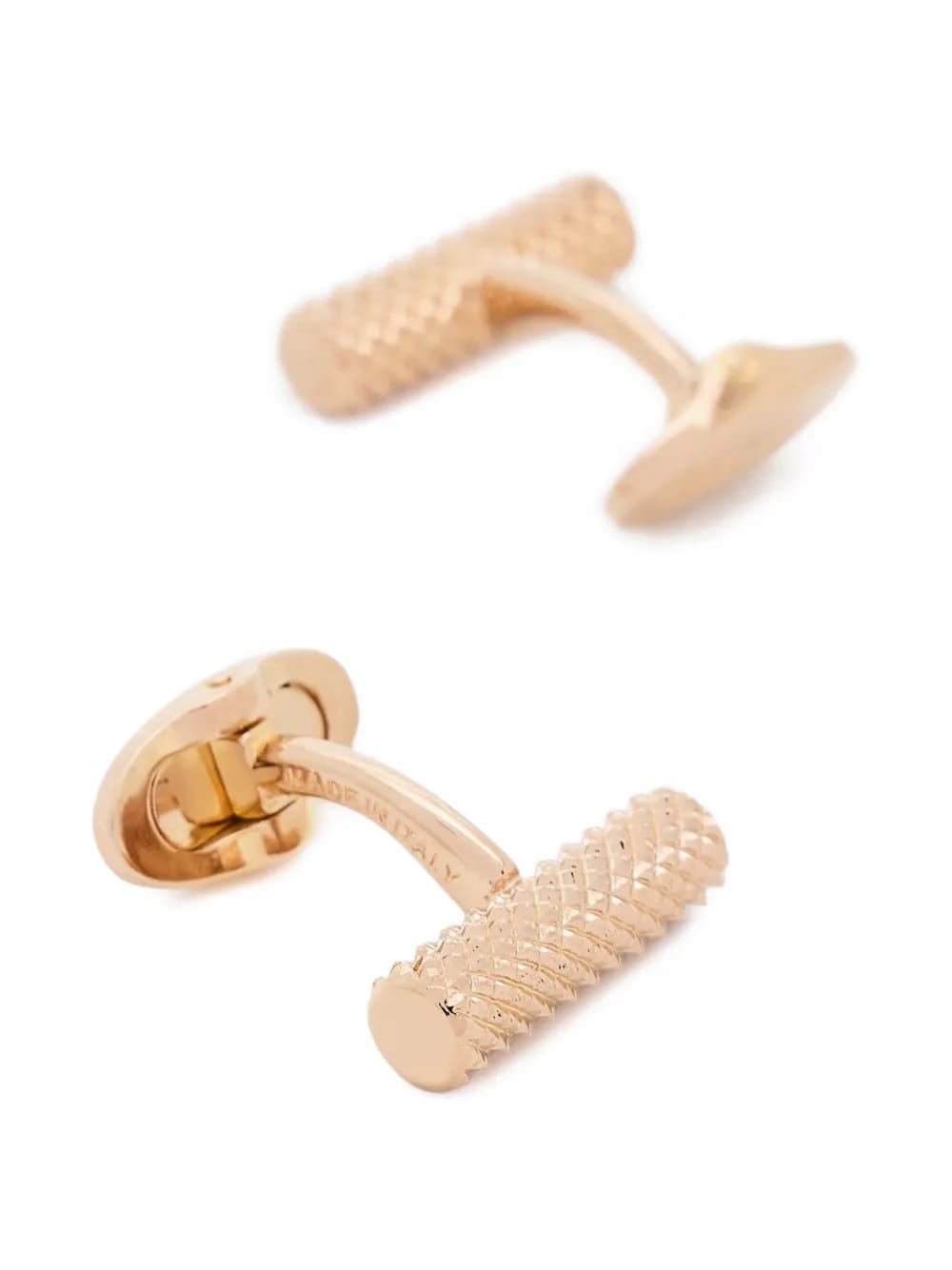 multi-faceted bar cufflinks