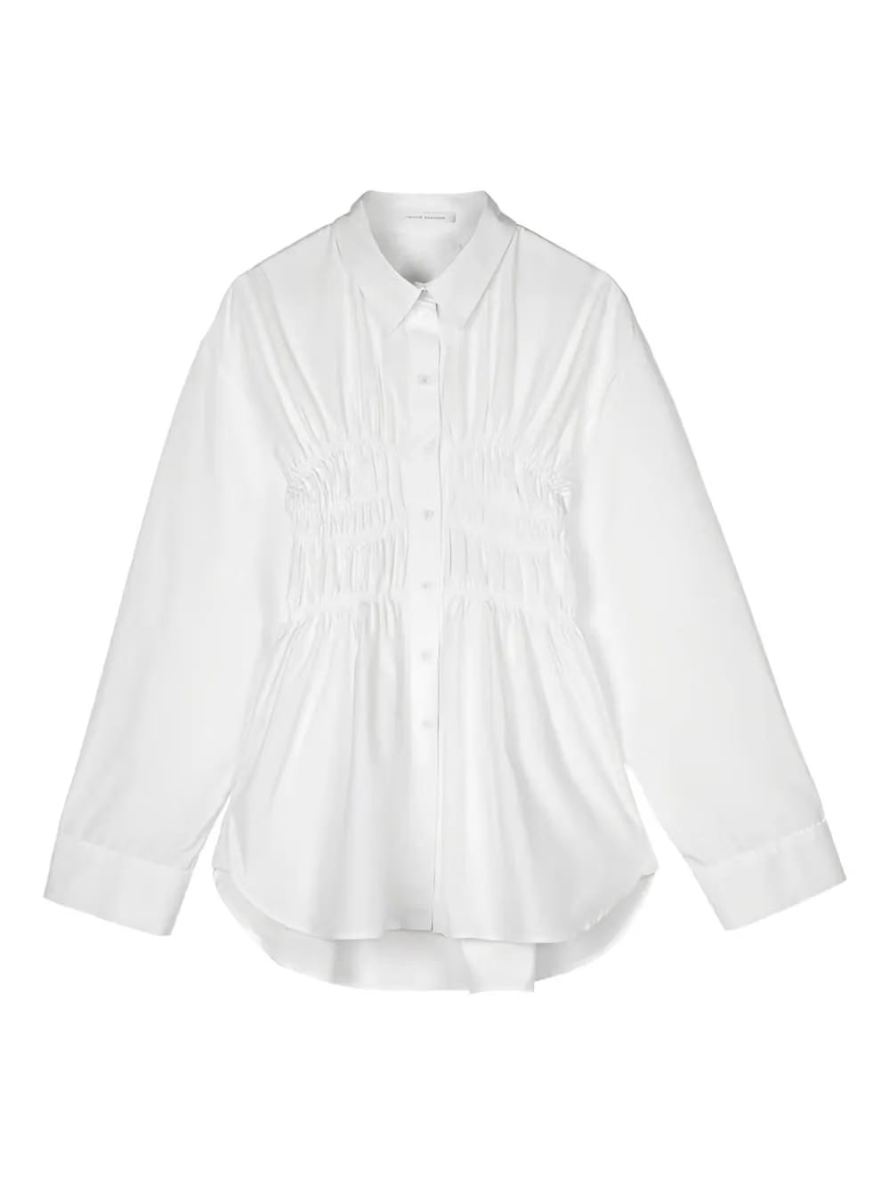 braxton gathered shirt
