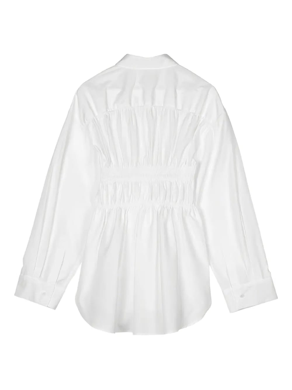 braxton gathered shirt