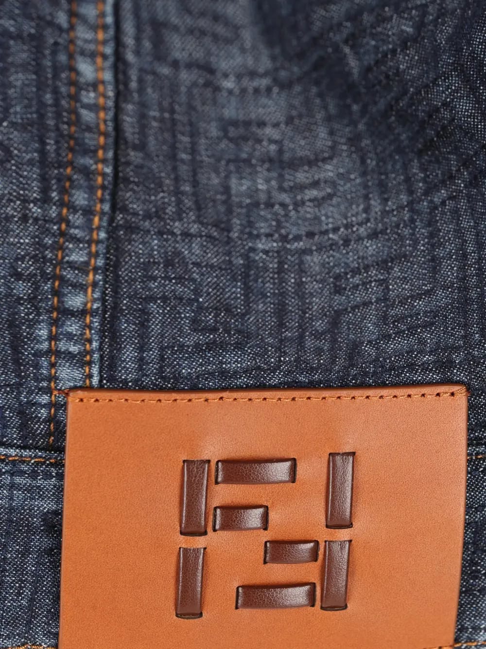 monogram cropped jacket