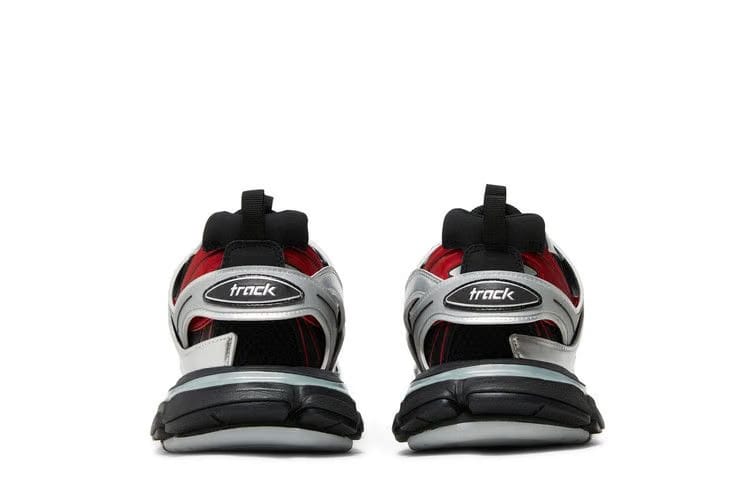 Balenciaga Track Black Red White Silver
