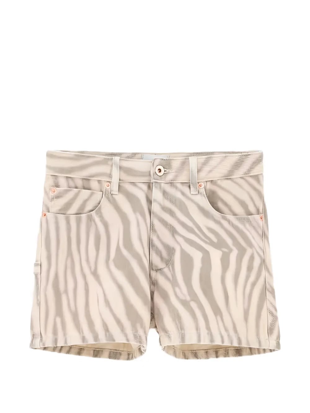 Kyle zebra-print shorts