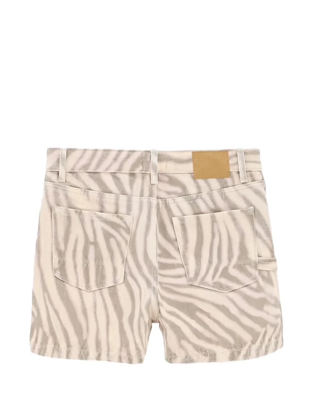 Kyle zebra-print shorts