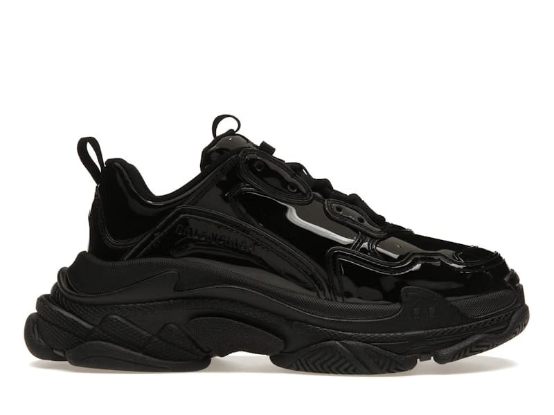 Balenciaga Triple S Black Patent