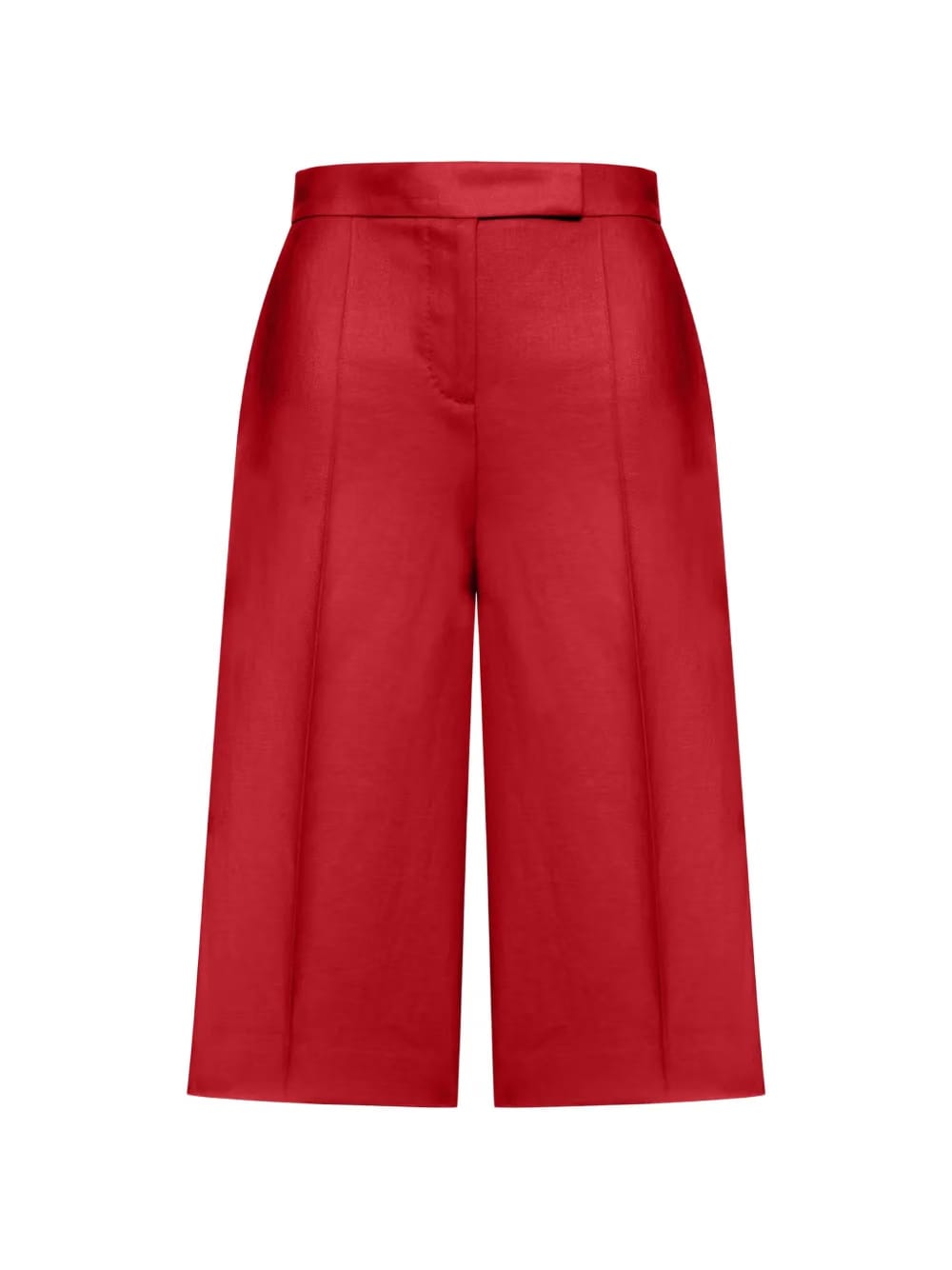 linen tailored shorts