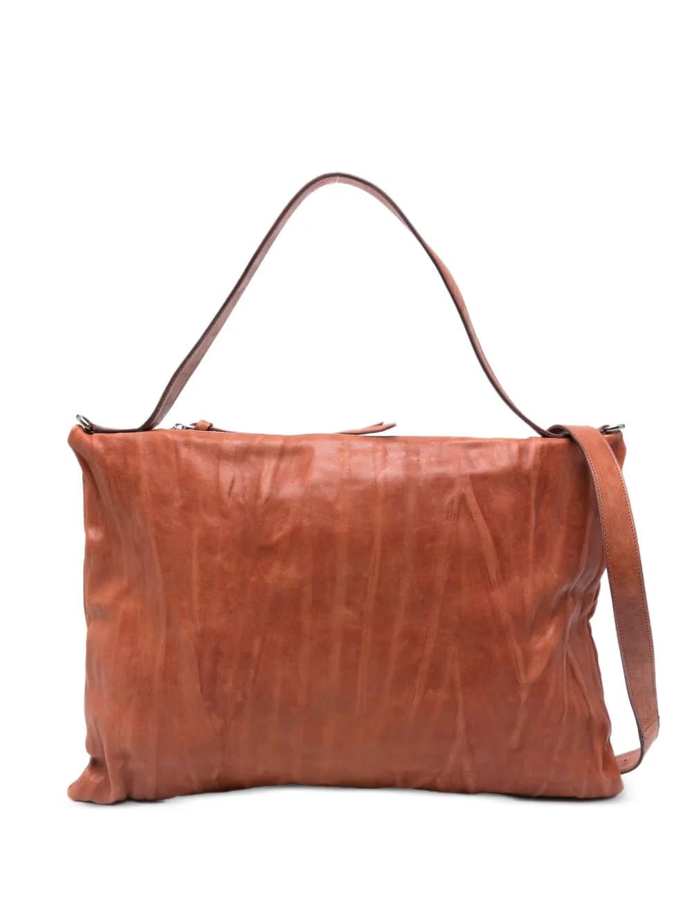 medium Lexi top-zip leather shoulder bag