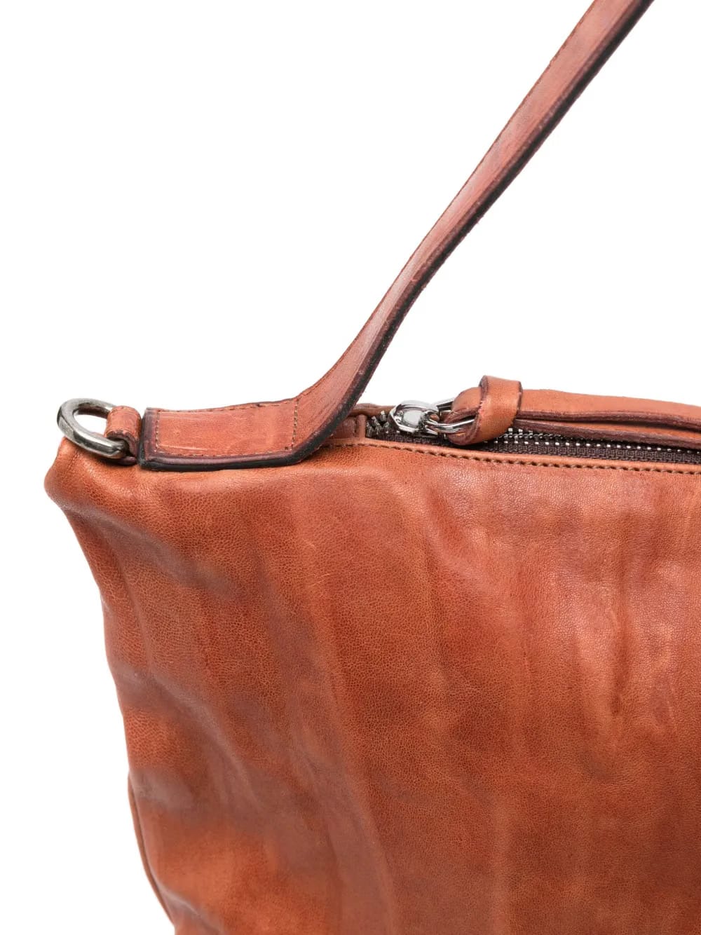 medium Lexi top-zip leather shoulder bag