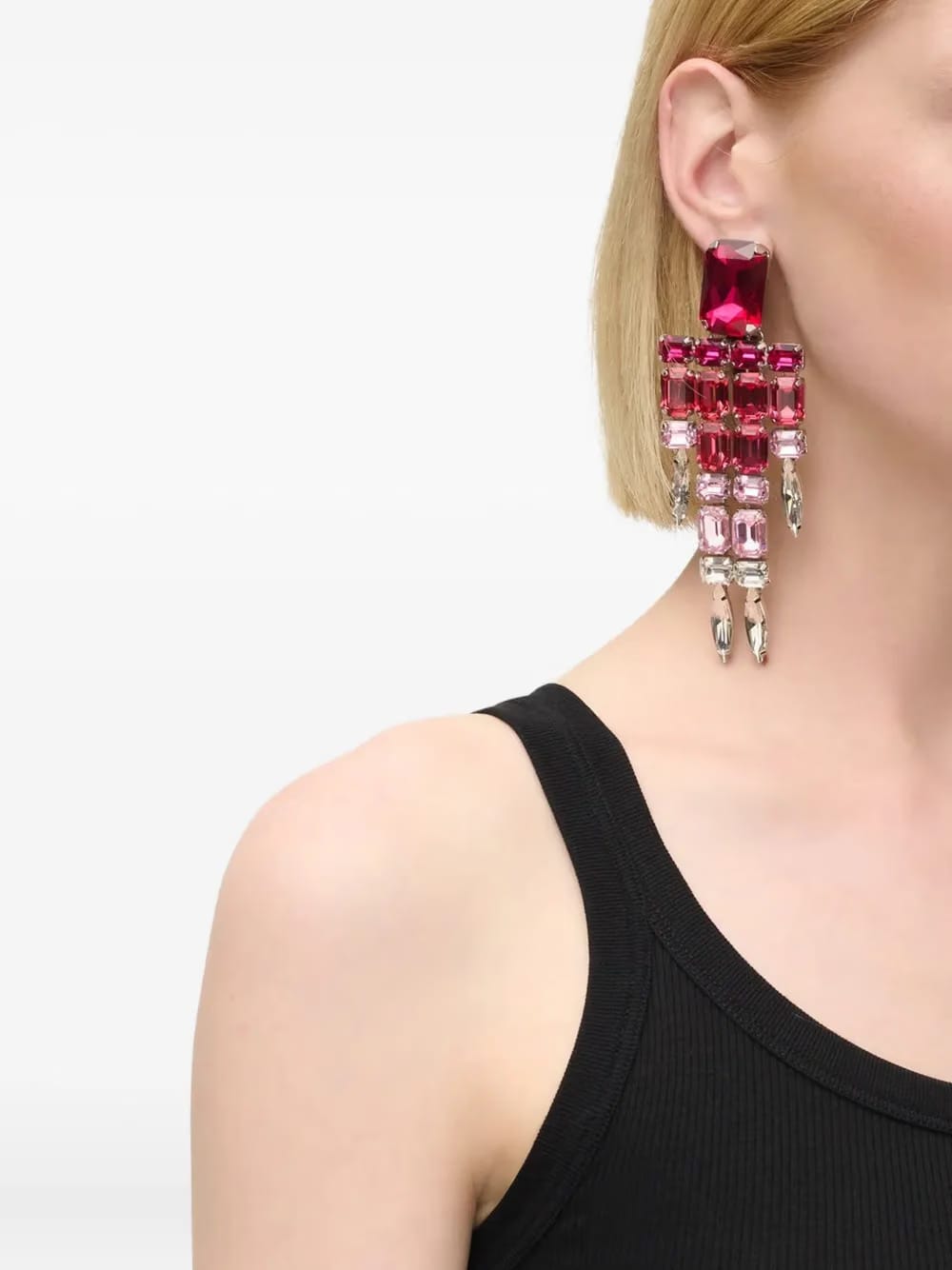 crystal chandelier earrings