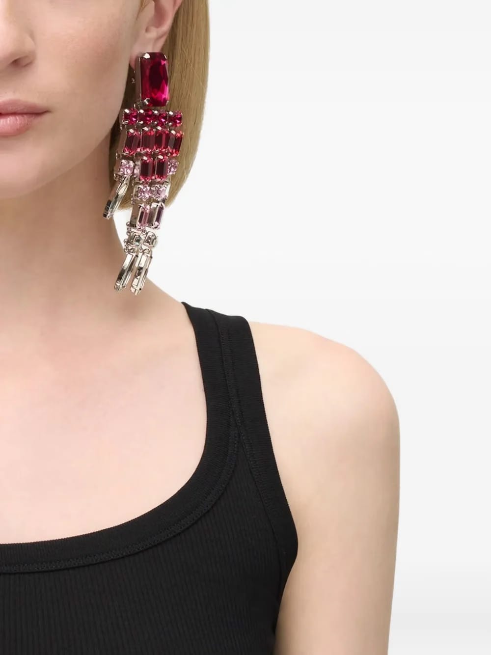 crystal chandelier earrings