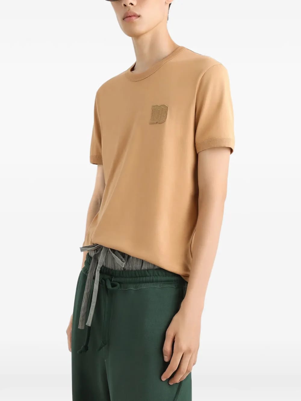 cotton T-Shirt with patch