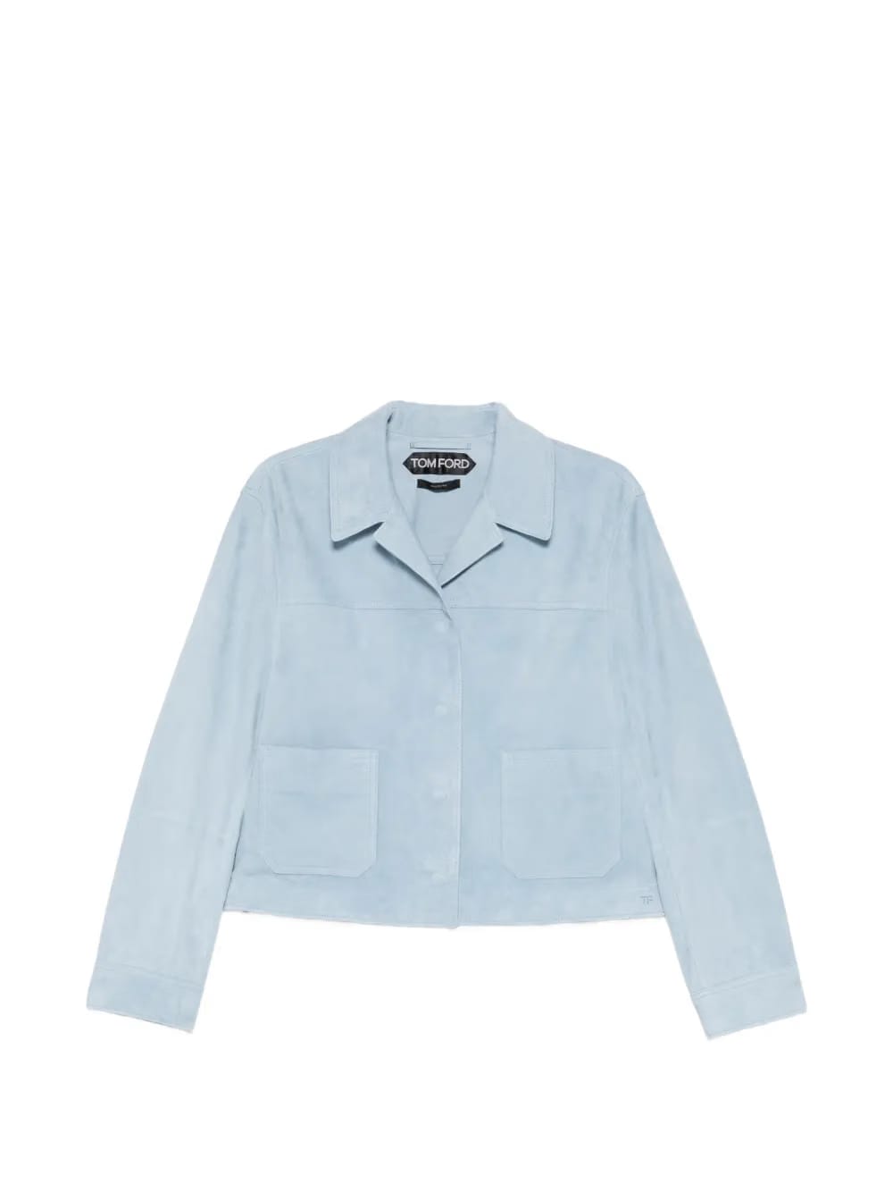 patch-pocket collared jacket