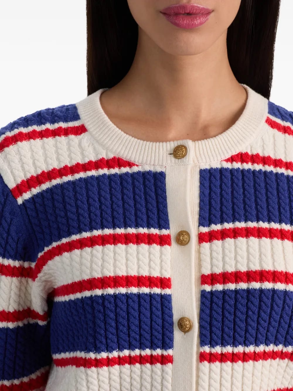 Dollie striped cardigan