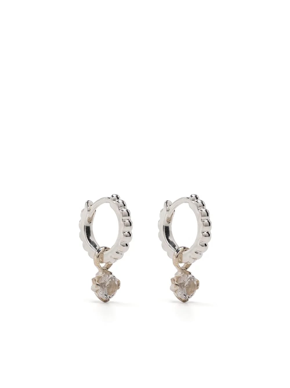 Dotty Story hoop earrings