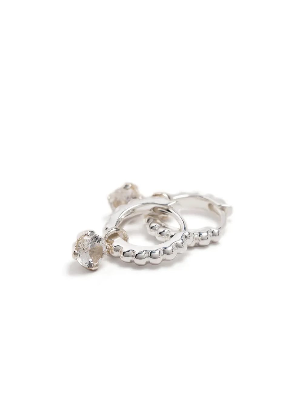 Dotty Story hoop earrings