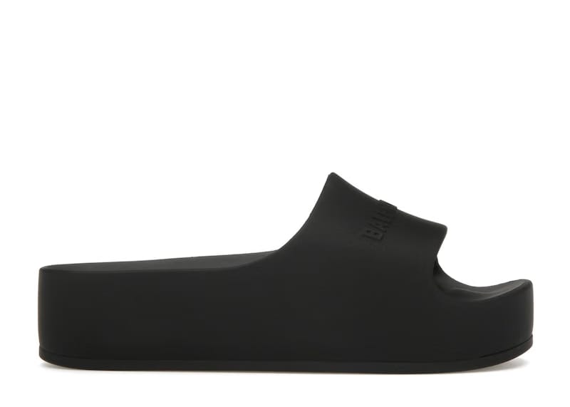 Balenciaga Chunky Slide Black (Women's)