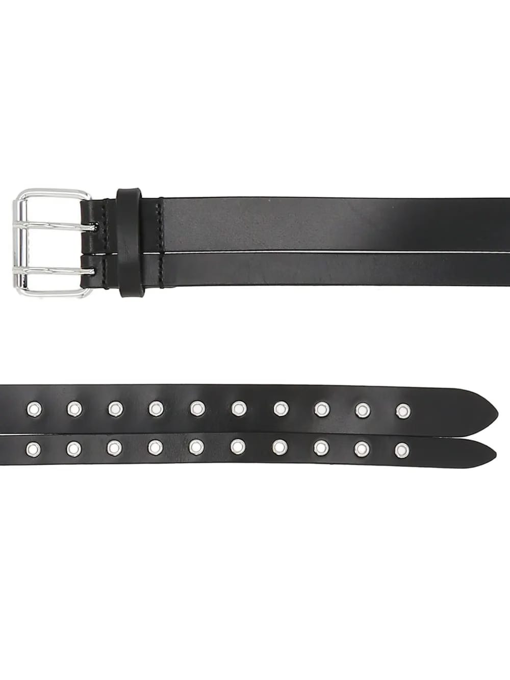 eyelet buckle belt