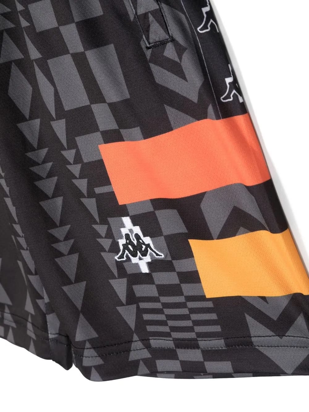 x Kappa graphic-print track shorts