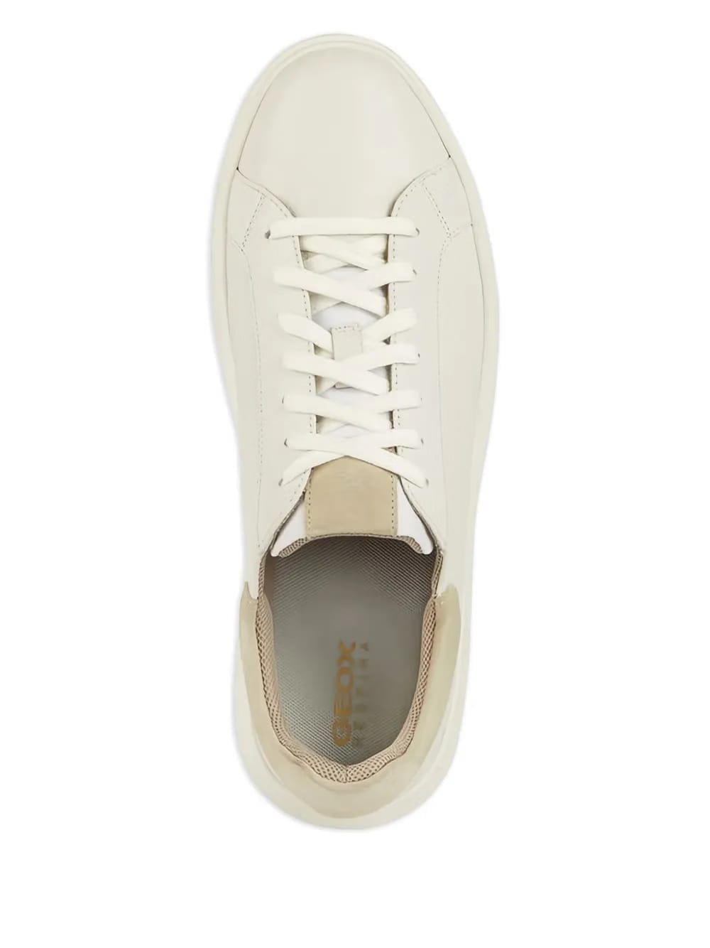 Deiven leather panelled sneakers