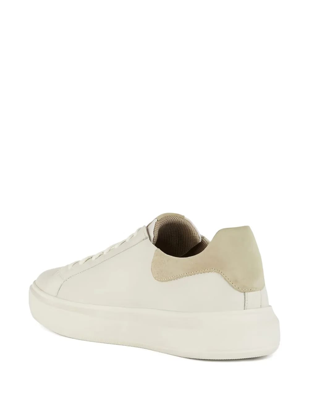 Deiven leather panelled sneakers