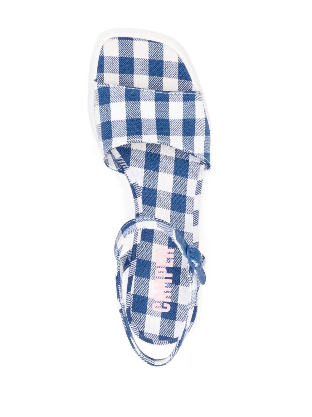 Meda gingham sandals