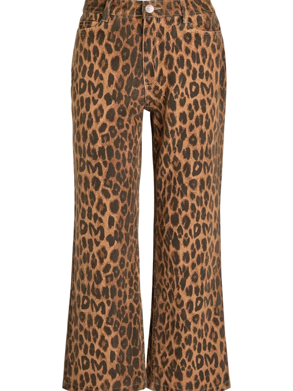Kenny leopard-print trousers