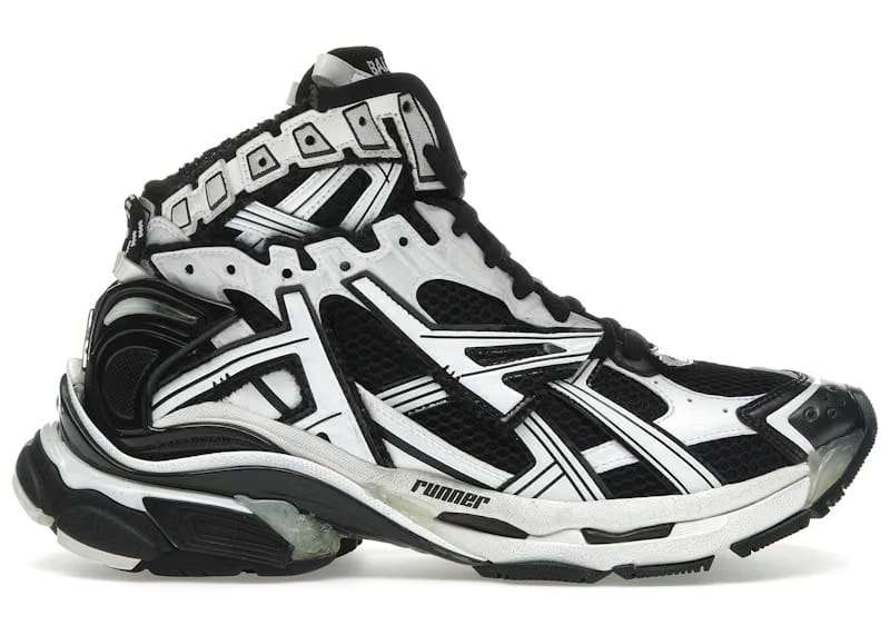 Balmain Charlie Leather Ranger Boots Black