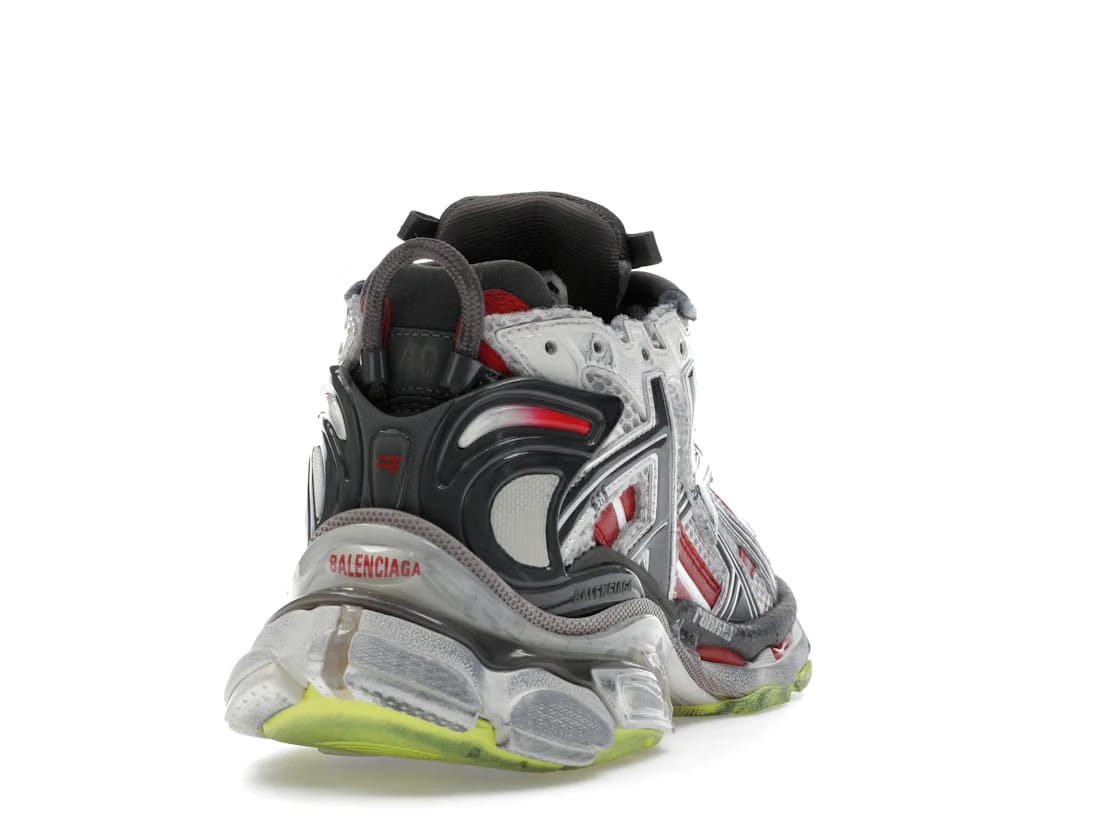Balenciaga Runner Black White Red Neon Yellow