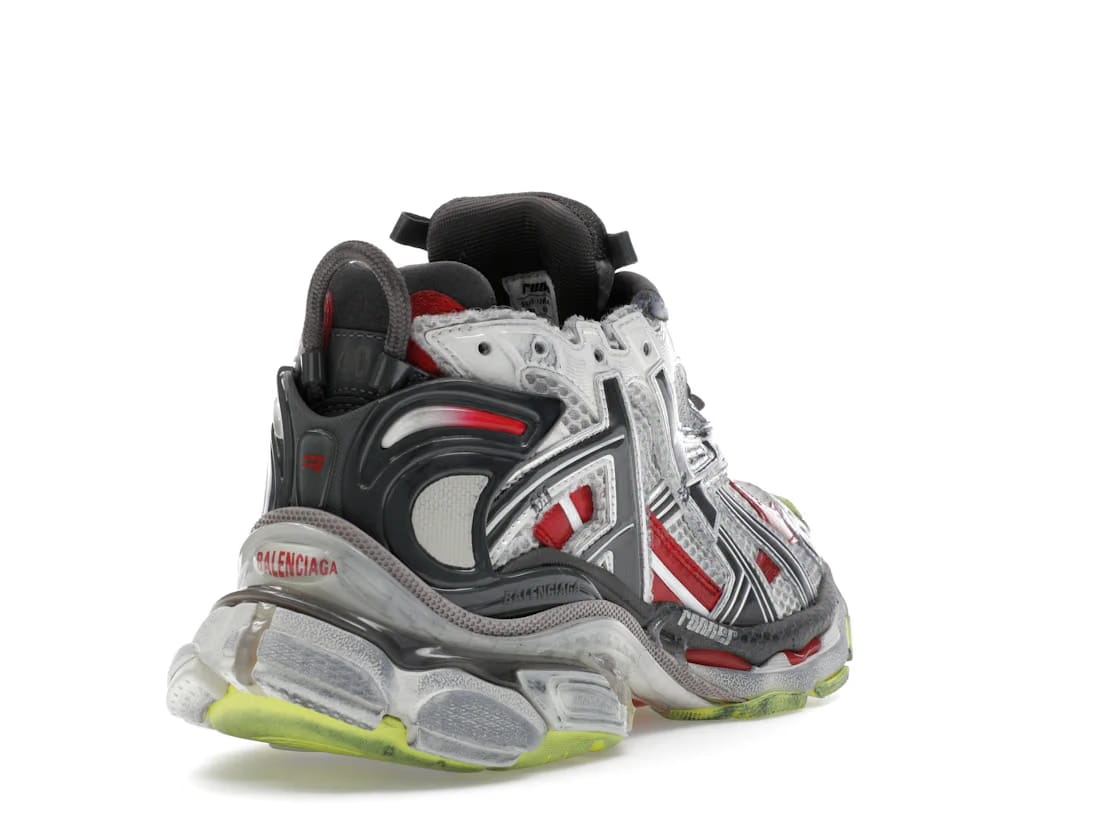 Balenciaga Runner Black White Red Neon Yellow