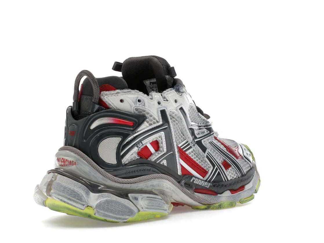 Balenciaga Runner Black White Red Neon Yellow