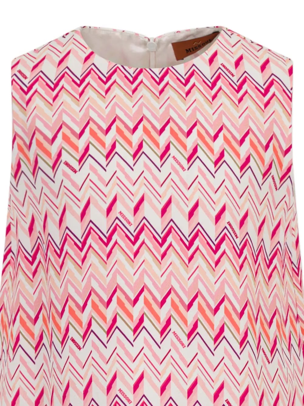 zigzag pleated dress