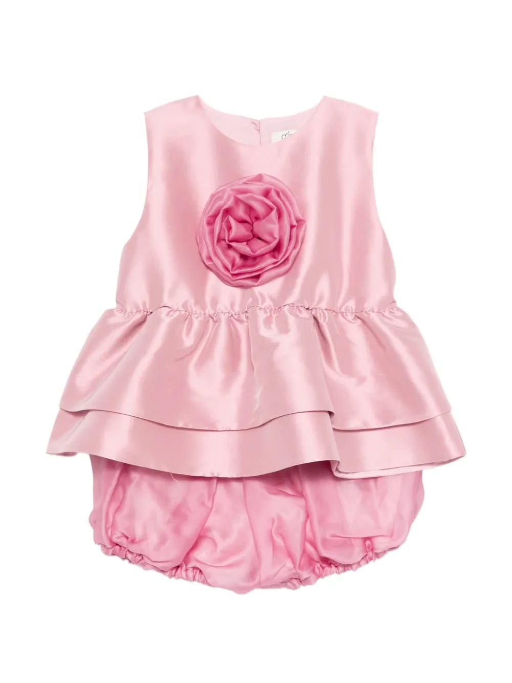 ruffled flower dress set