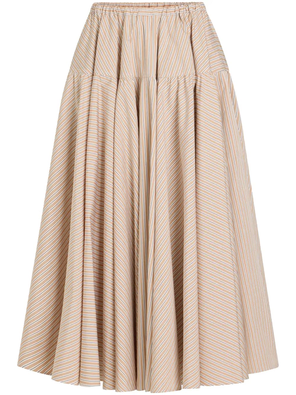 printed organic cotton maxi skirt