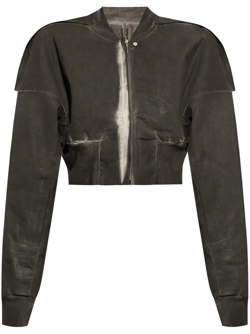 bleach-wash jacket
