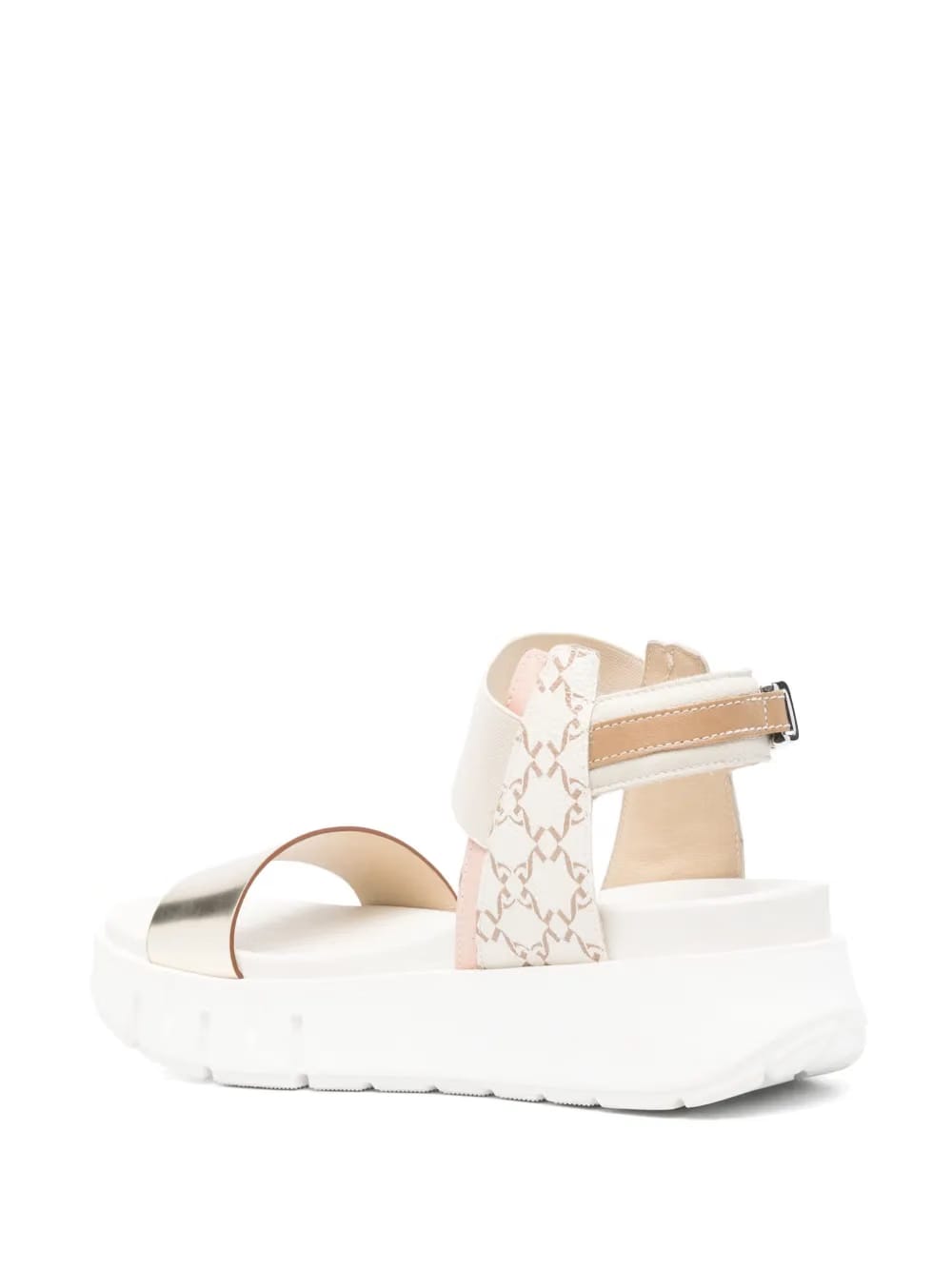 55mm leather platform sandals