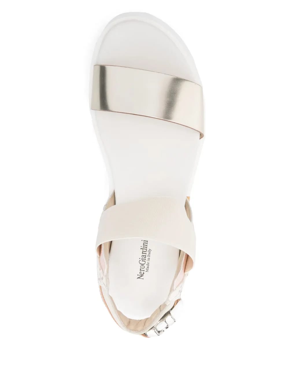 55mm leather platform sandals