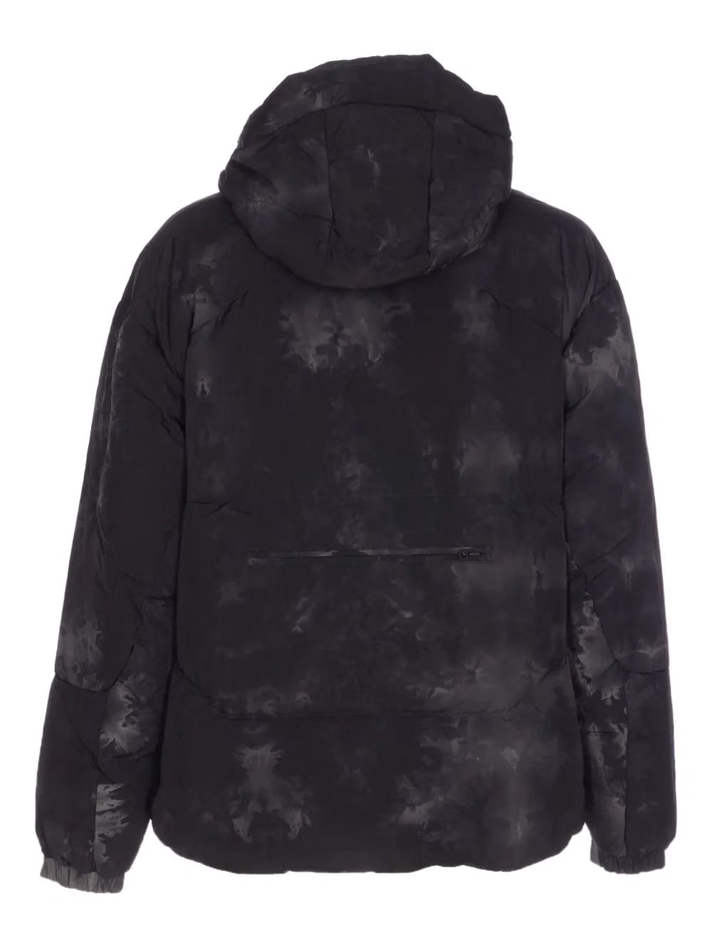 marbled-effect jacket