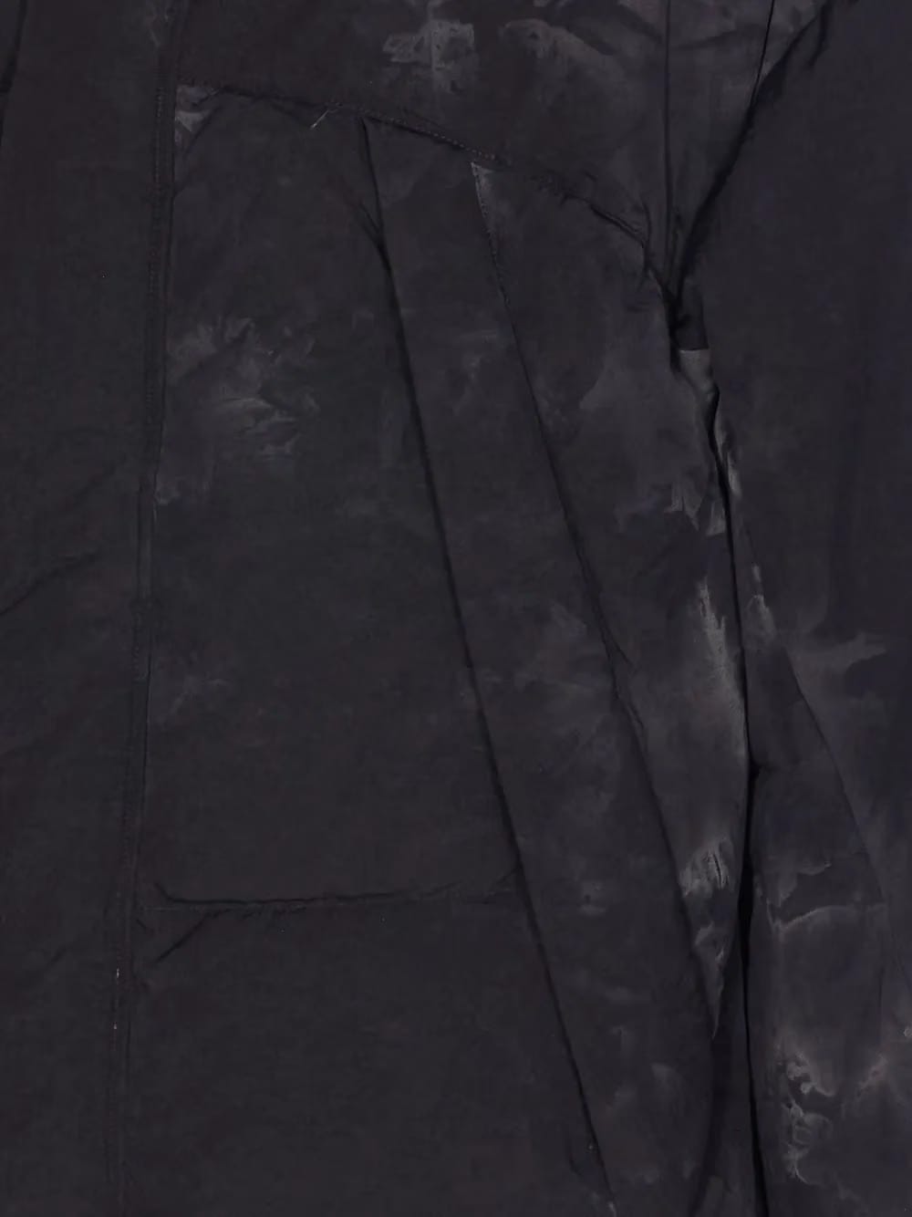 marbled-effect jacket